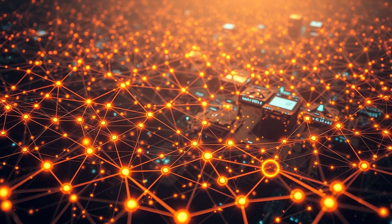 A vast, intricate network of interconnected nodes and pathways, glowing with the energy of data exchange. In the foreground, a series of nested functions seamlessly integrate, their execution unfolding like a delicate dance. In the middle ground, AI agents navigate this digital landscape, their capabilities enhanced by the contextual awareness provided by real-time API integration. The background is a tapestry of technological innovation, with glimpses of emerging breakthroughs and the promise of transformative AI applications. Warm, diffused lighting illuminates the scene, creating a sense of depth and emphasizing the fluidity of the interactions. The overall atmosphere is one of synergy, progress, and the boundless potential of real-time, context-driven AI systems.