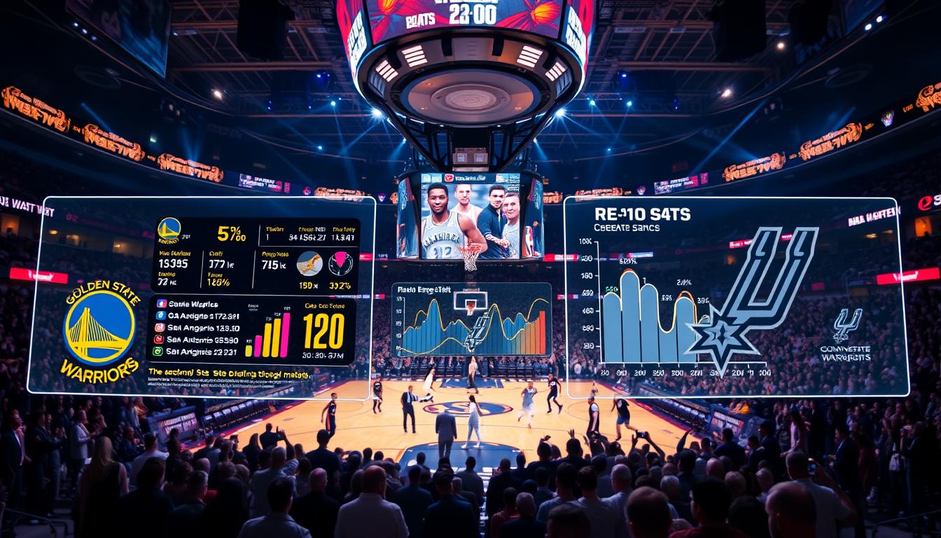 NBA bench stats comparison Warriors Spurs