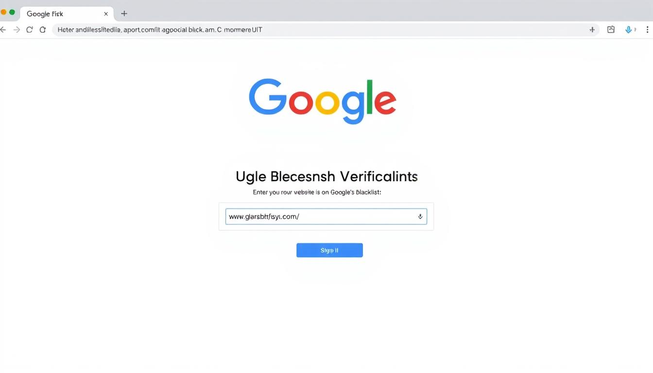 google blacklist verification tool
