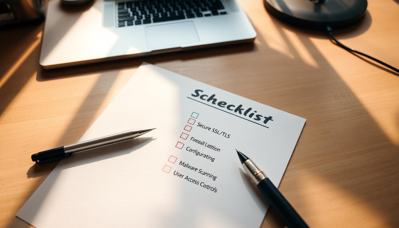 website security checklist