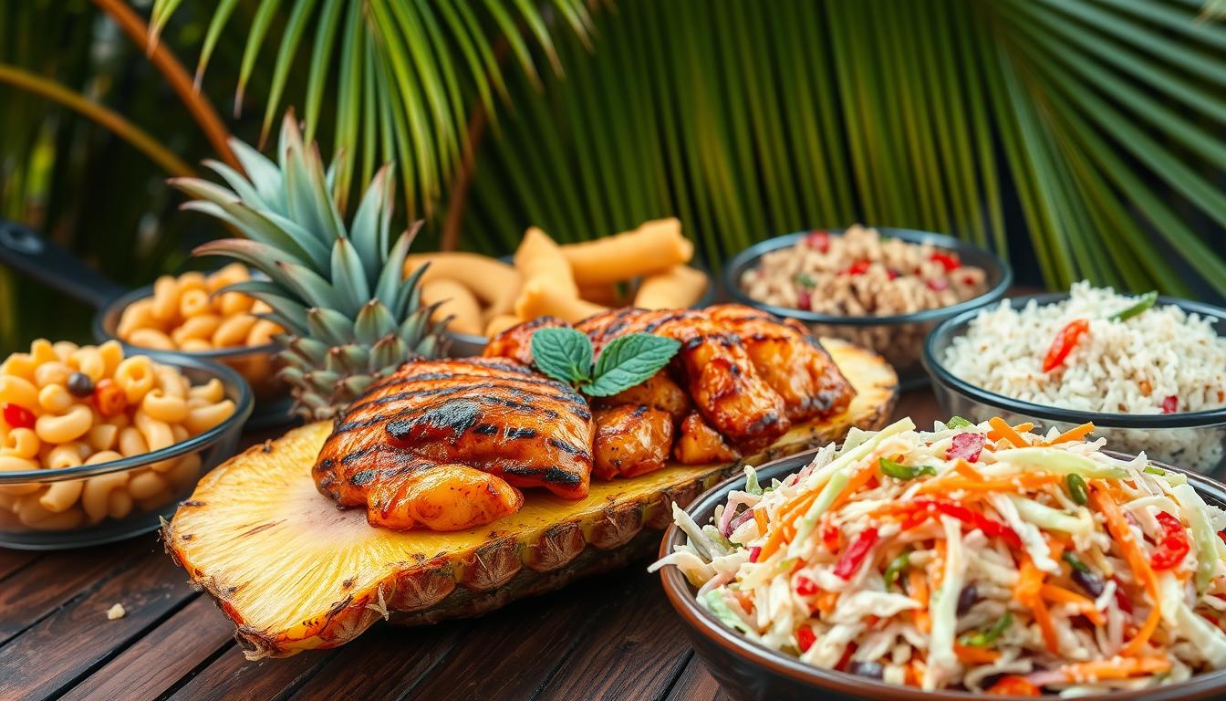 Hawaiian BBQ Chicken Side Dishes