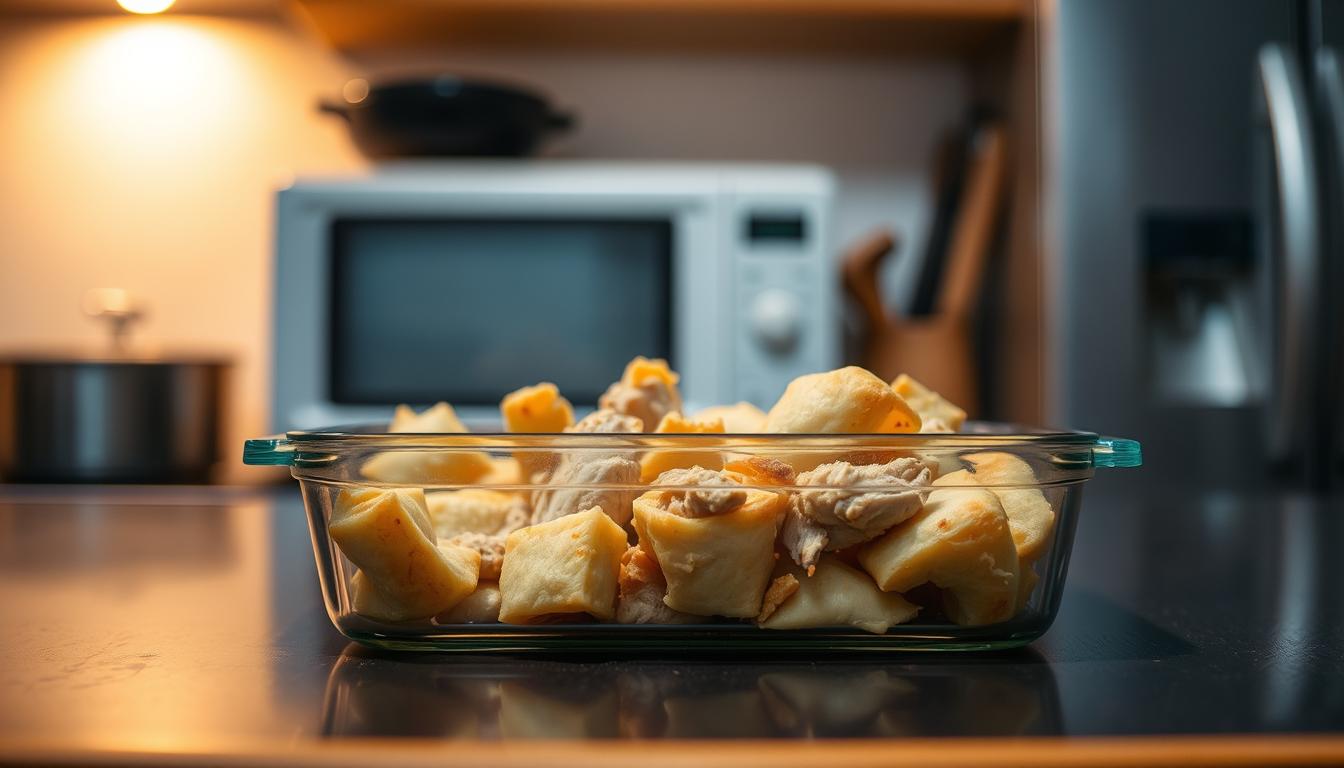 Chicken and Pastry Leftovers Storage