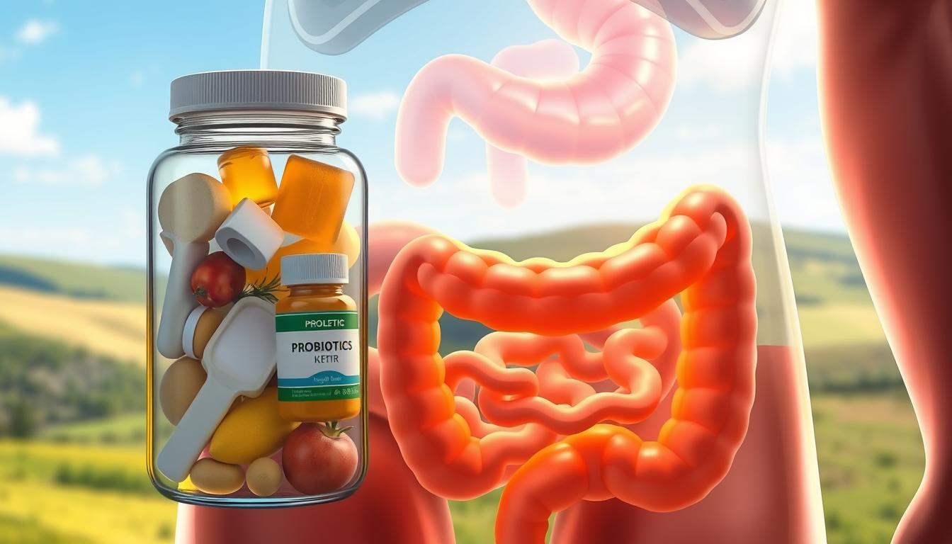 Probiotics and fiber for healthier bowel movements