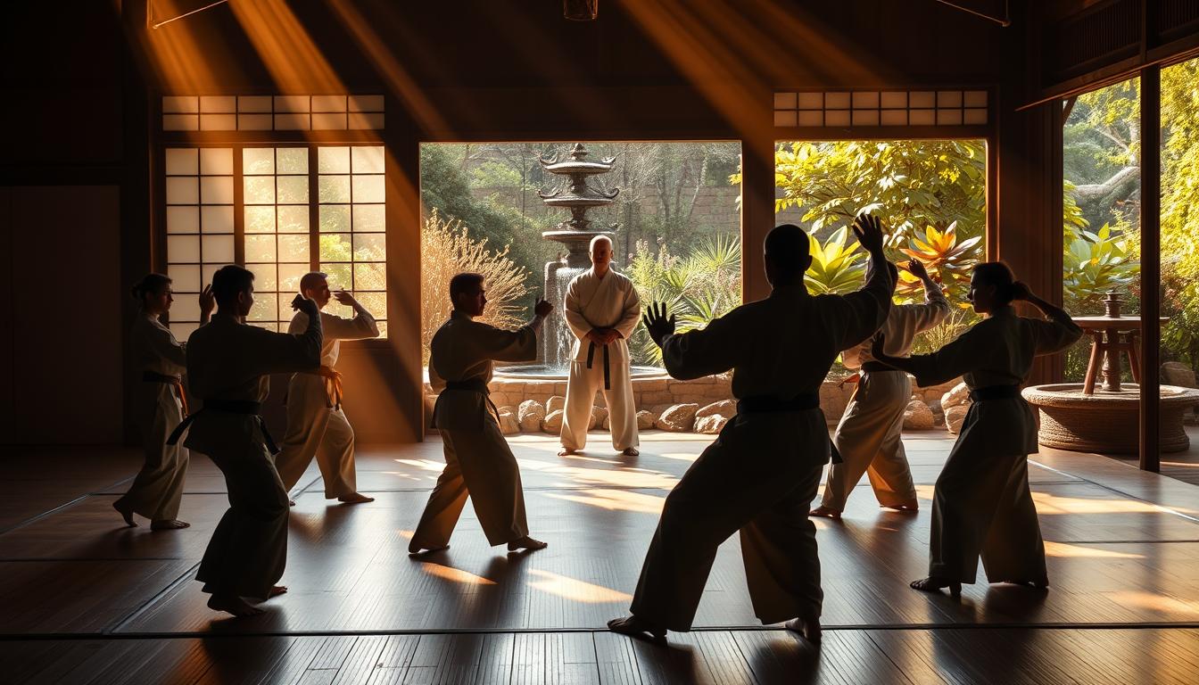 martial arts training