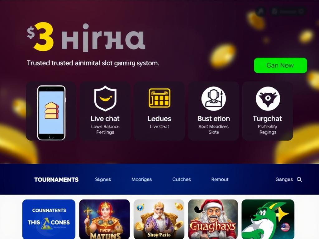 Logo dan tampilan platform slot gacor terpercaya ketiga