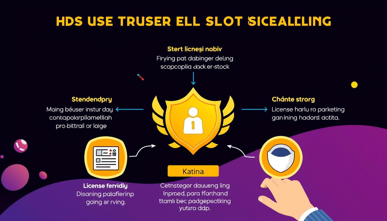 Ilustrasi tips memilih platform slot gacor terpercaya dengan indikator keamanan