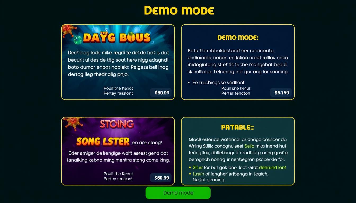 Screenshot mode demo slot gacor populer dengan penjelasan fitur