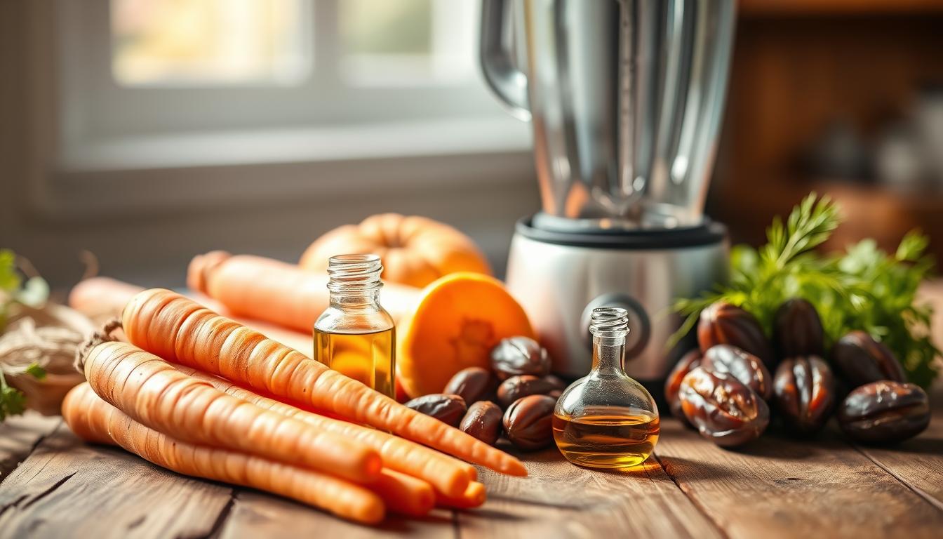 carrot cake smoothie ingredients