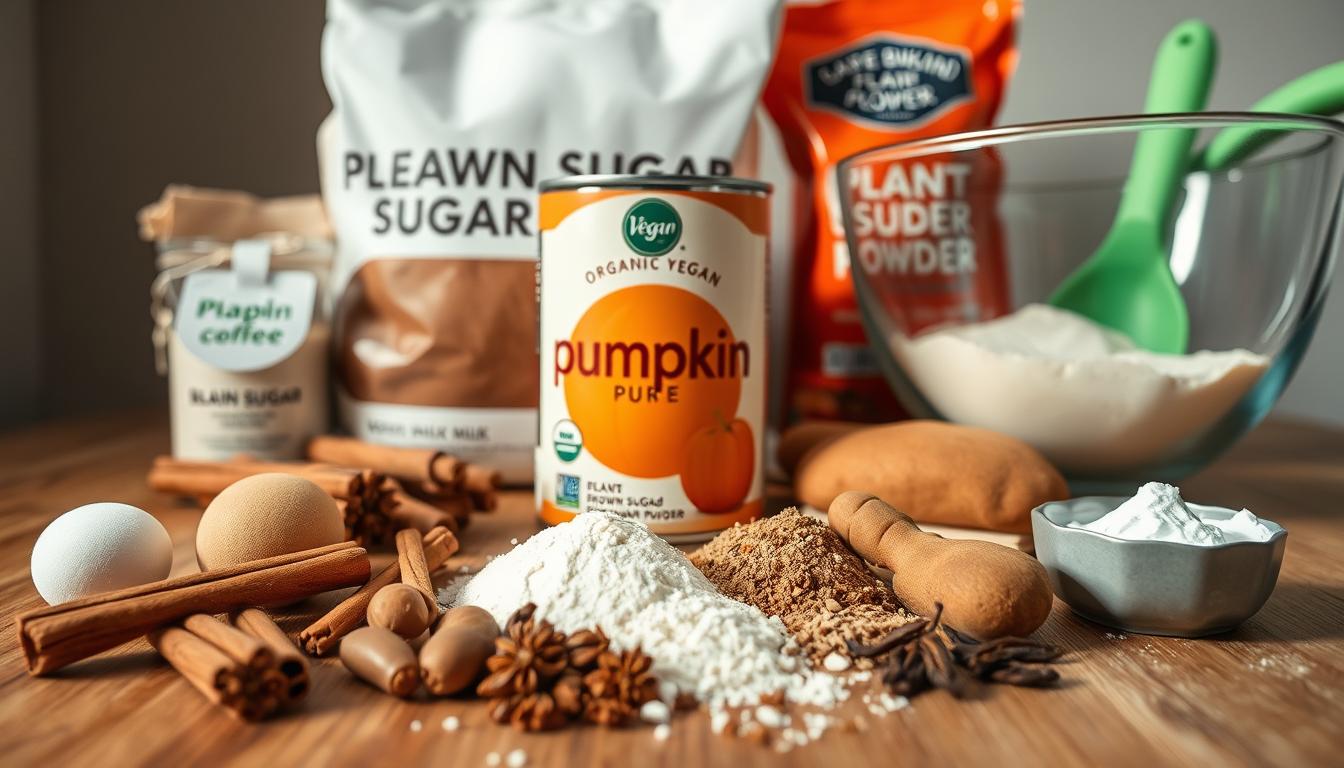 plant-based pumpkin cake ingredients