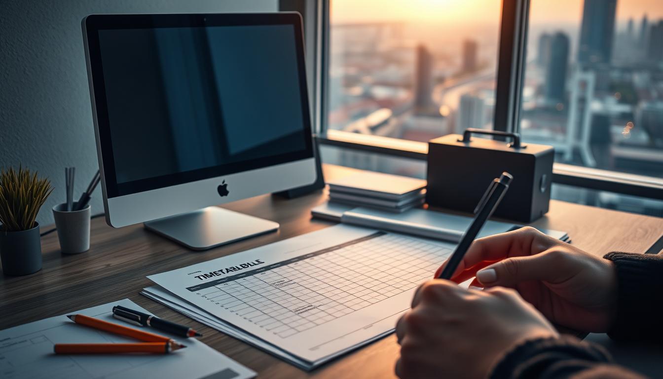time management for transport planning