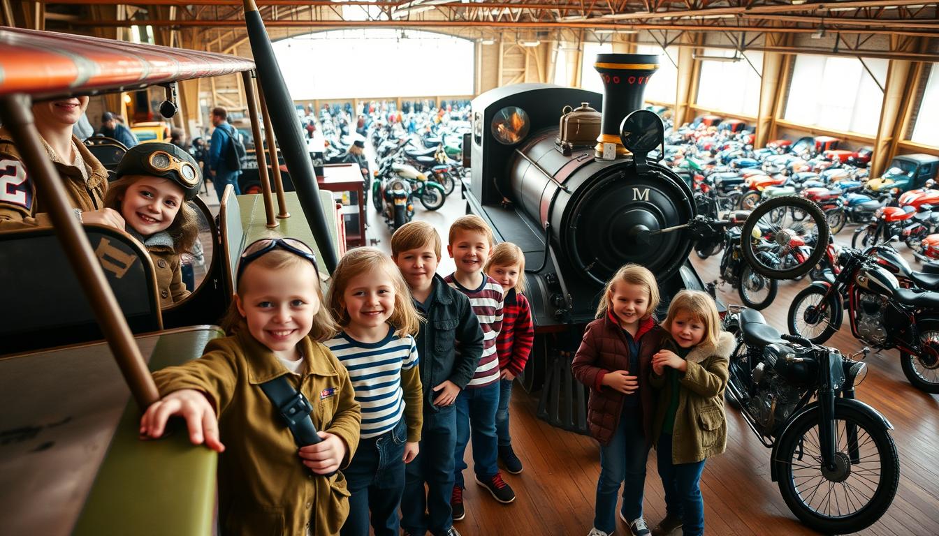 children's activities at transport museums
