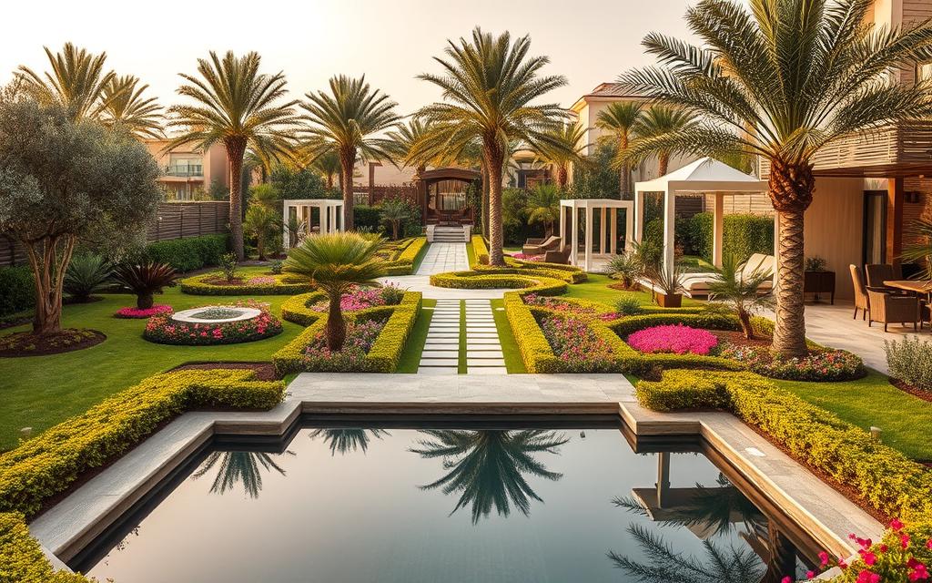 تنسيق حدائق فلل واستراحات
