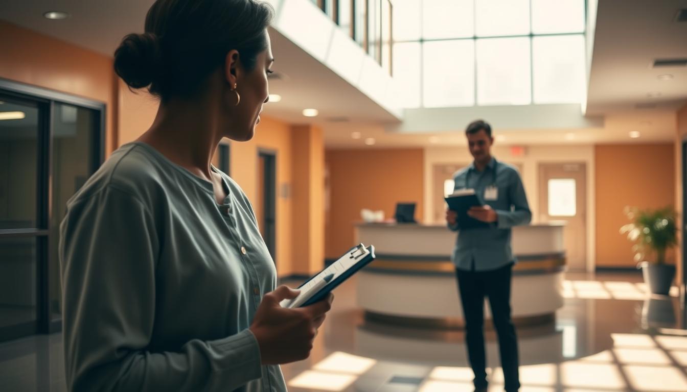 how to search for a person in a hospital