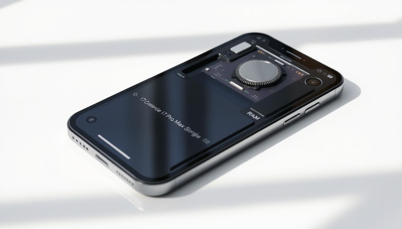 Apple iPhone 17 Pro Max Storage and RAM