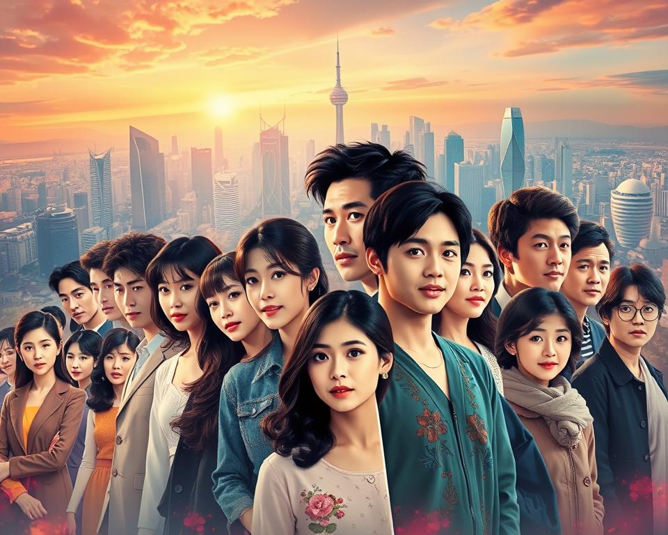 doramas asiáticos populares
