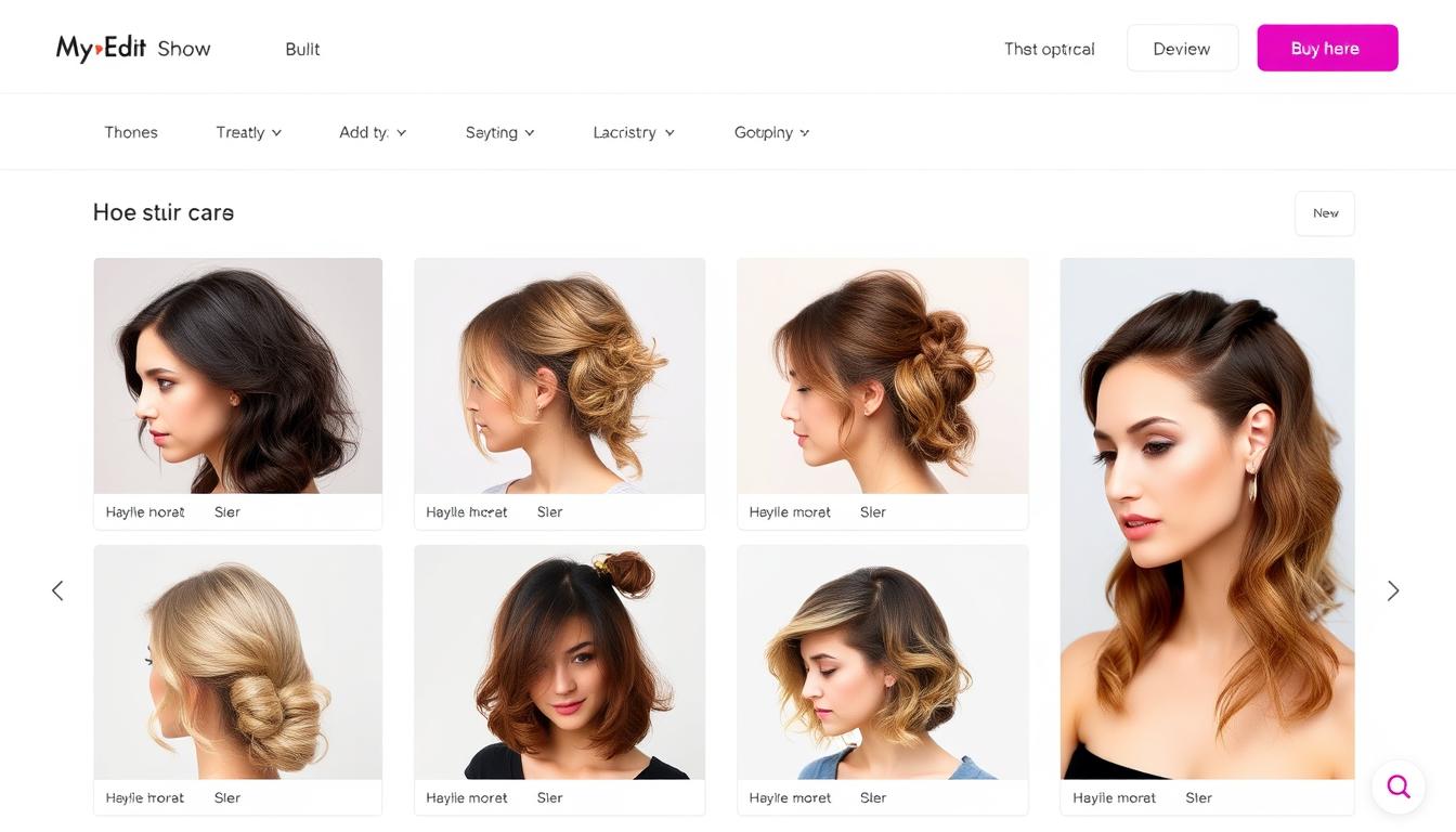 MyEdit simulador de corte de cabelo online