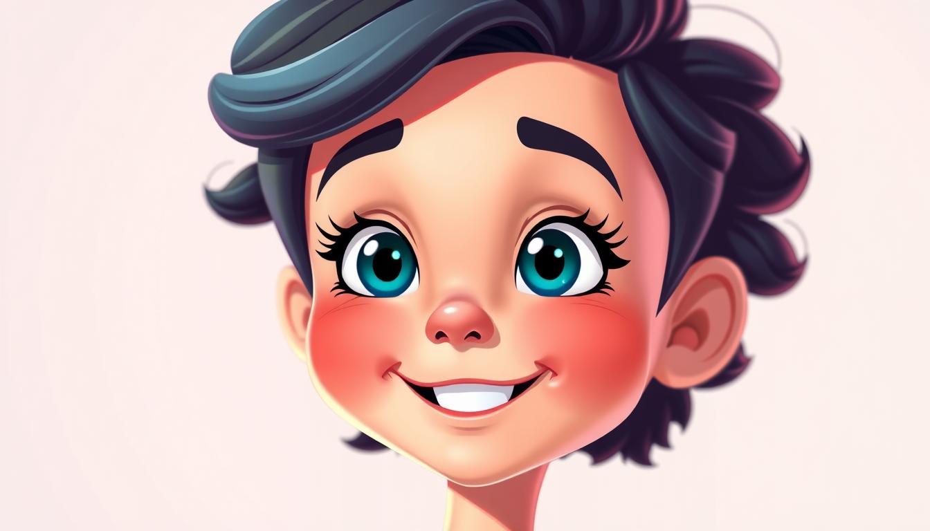 efeito artístico cartoon