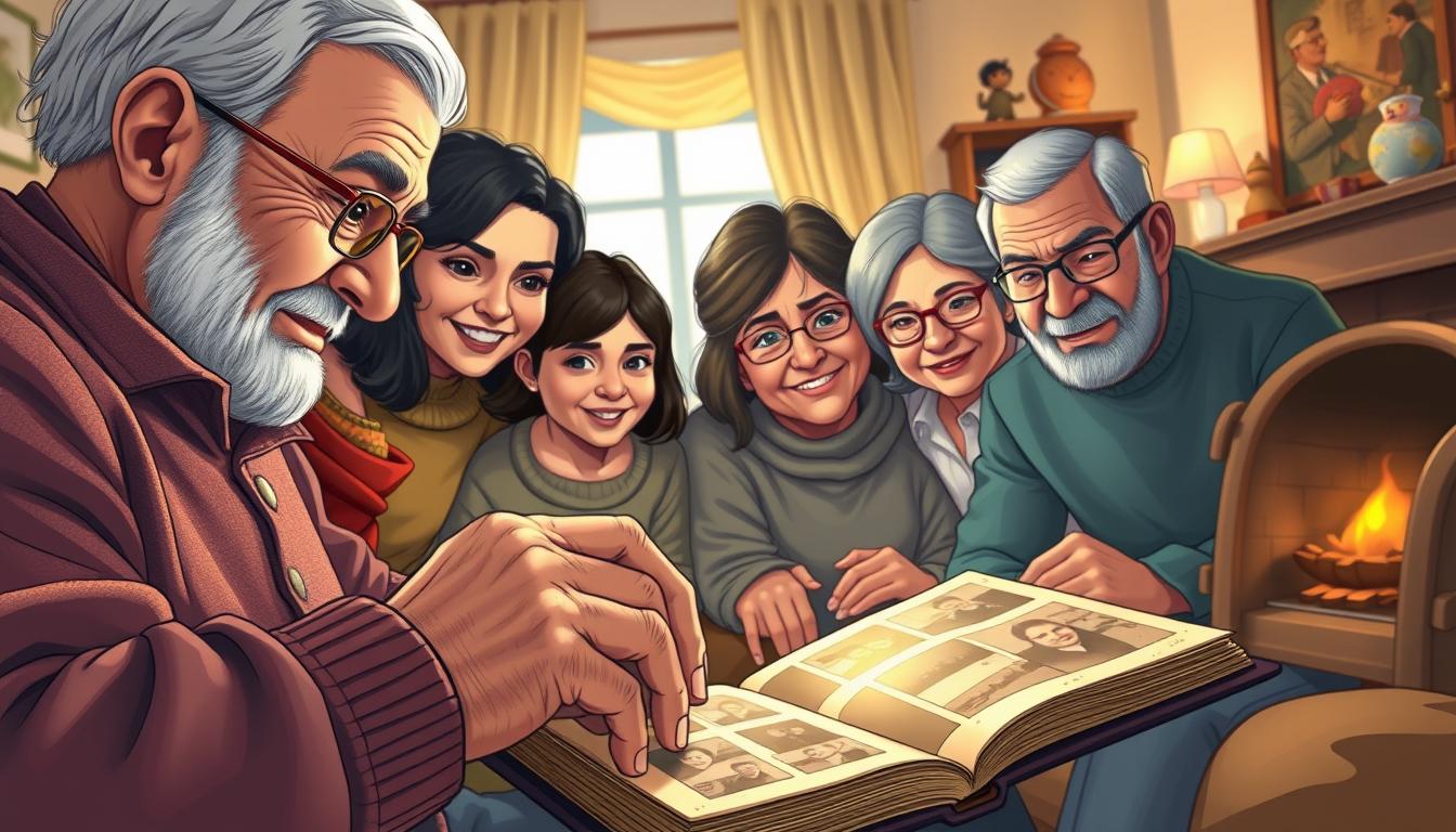 história familiar
