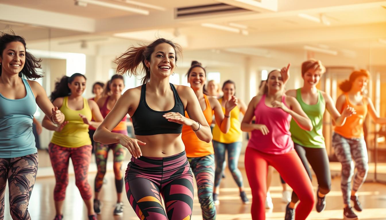 movimentos simples de zumba