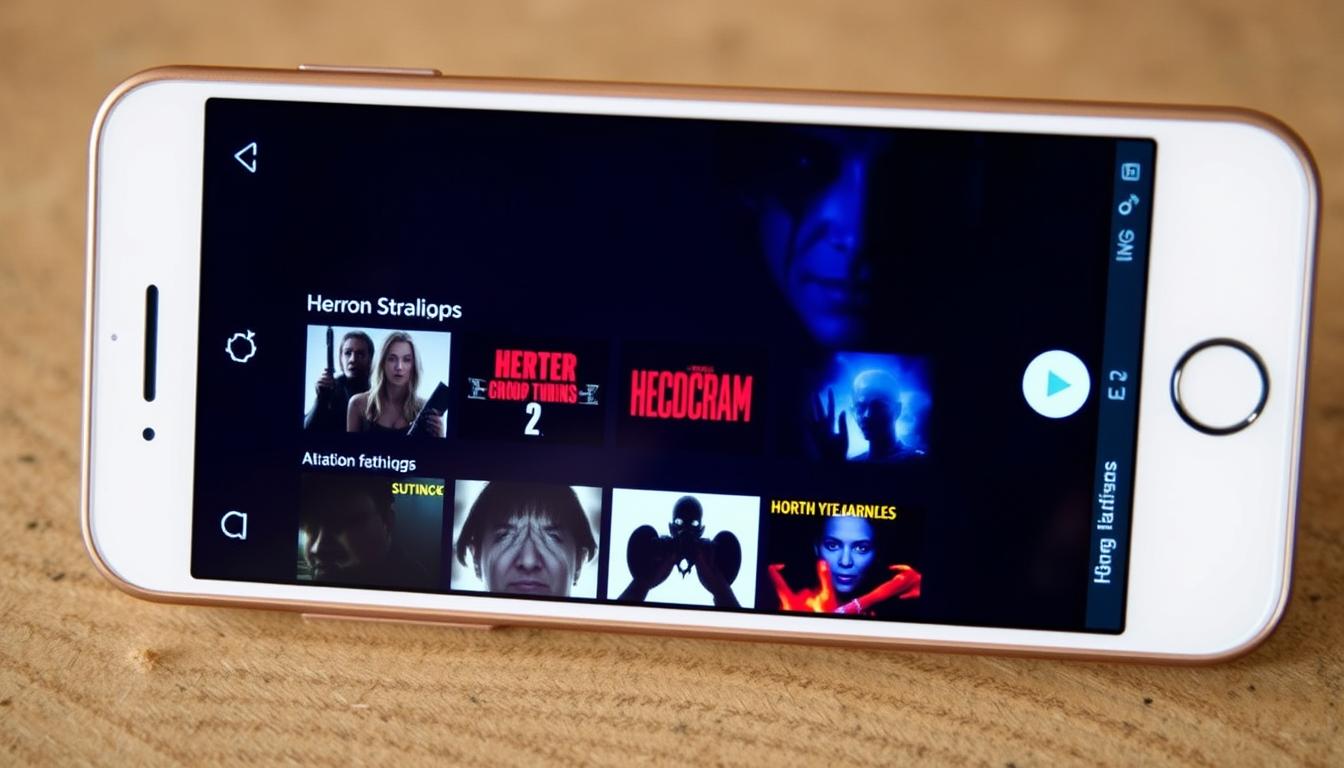 Aplicativos para assistir filmes de terror grátis