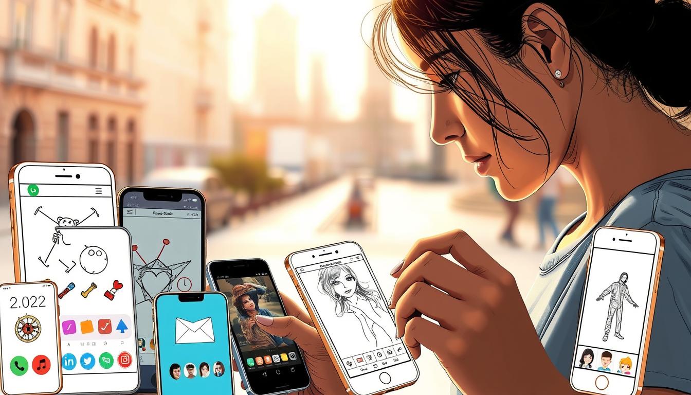 aplicativos para transformar fotos em desenhos