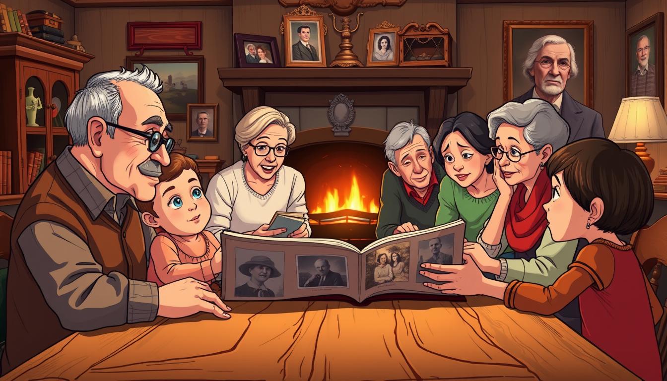 história de família