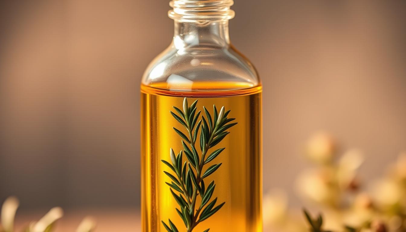 pure rosemary essential oil