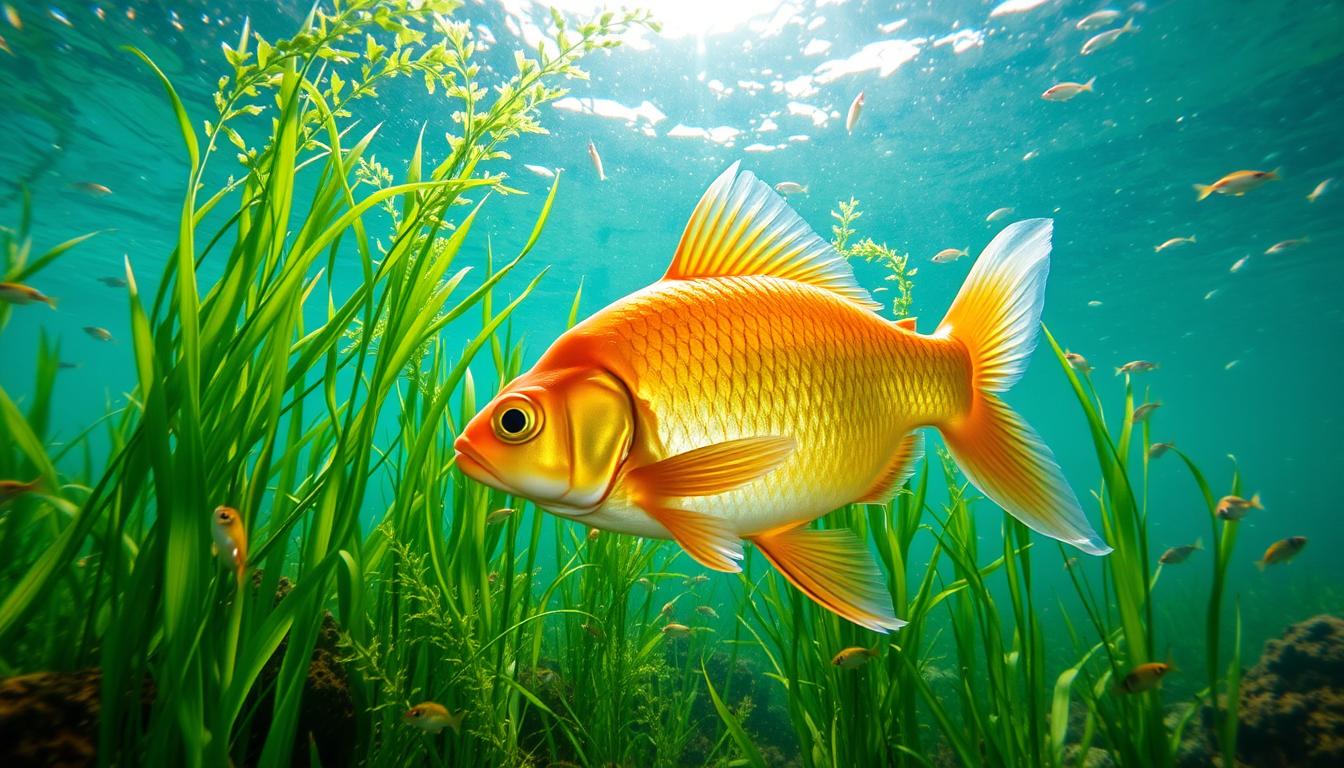 Ikan Mas di Alam Liar