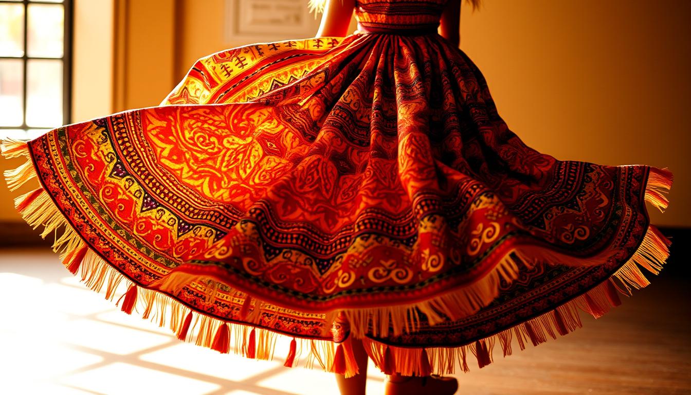 baju tradisional Ekuador sebagai ekspresi kreatif