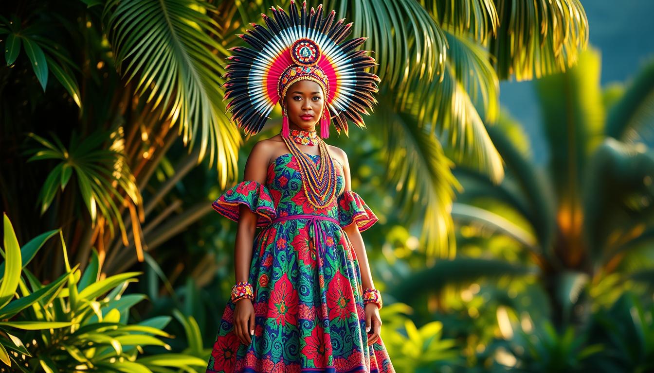 baju tradisional Dominika