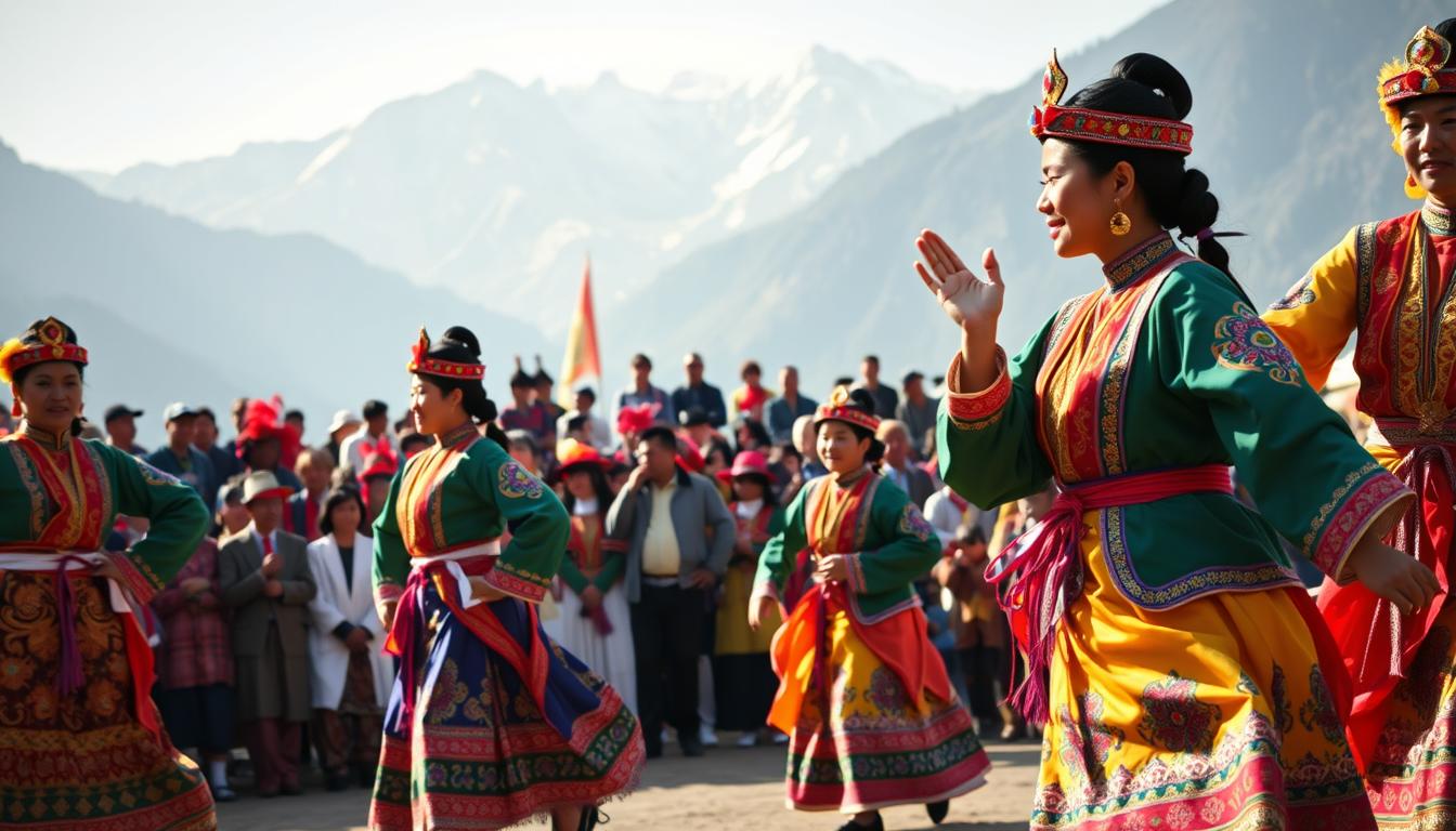 busana tradisional Bhutan