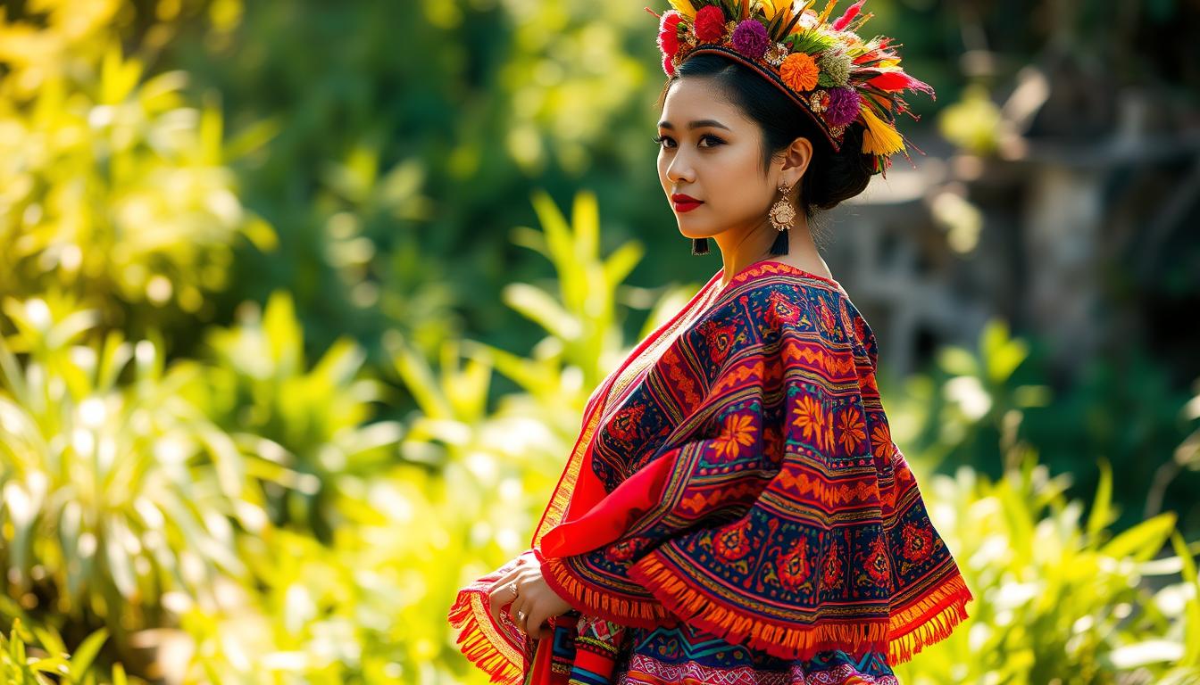 baju tradisional Ekuador