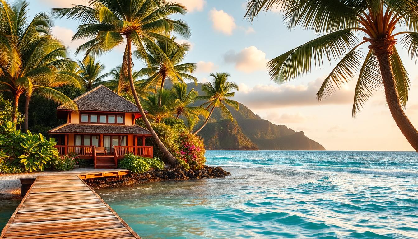 Penginapan di Pulau Cocos