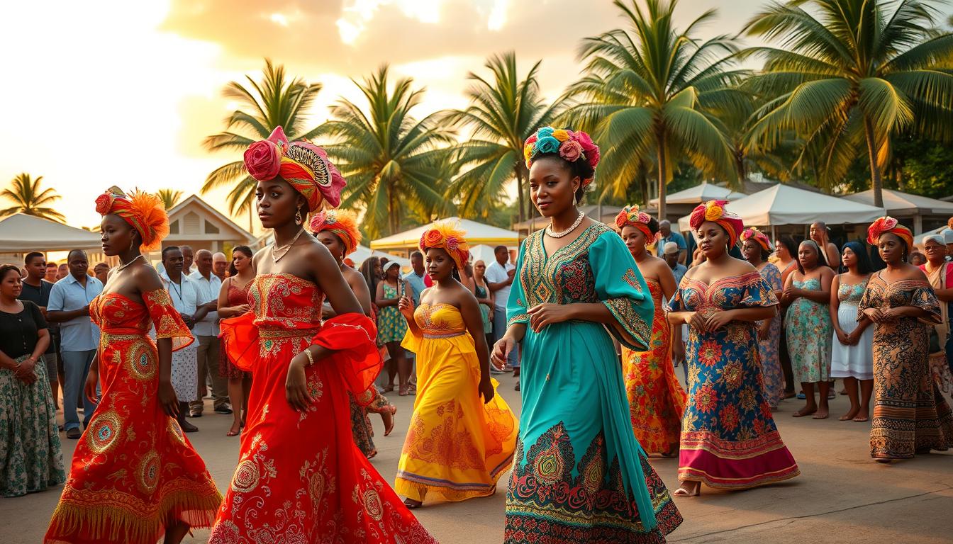 Festival Baju Tradisional Barbados