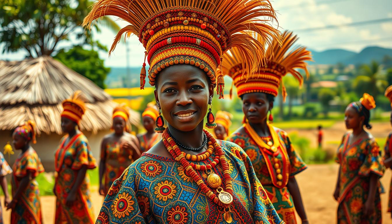 baju tradisional Benin