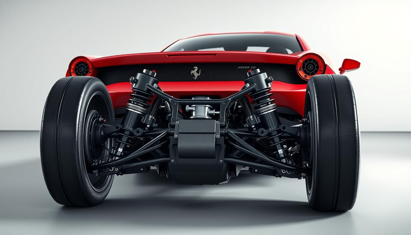 sistem suspensi Ferrari488 GTB