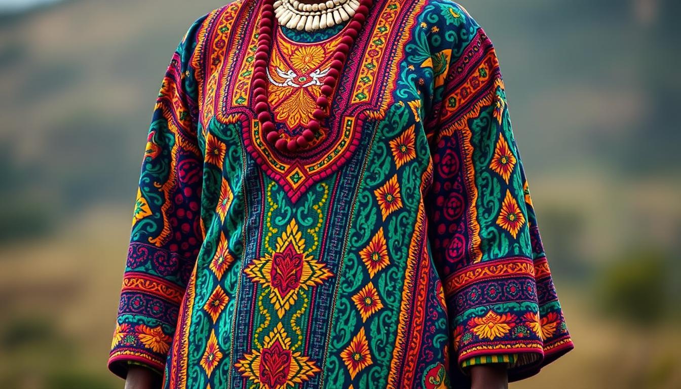 desain baju tradisional Zambia