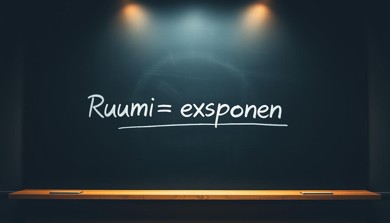 Rumus eksponen