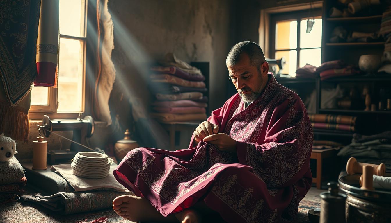 penjahit baju tradisional Yordania