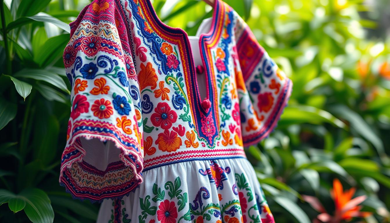 desain baju tradisional El Salvador