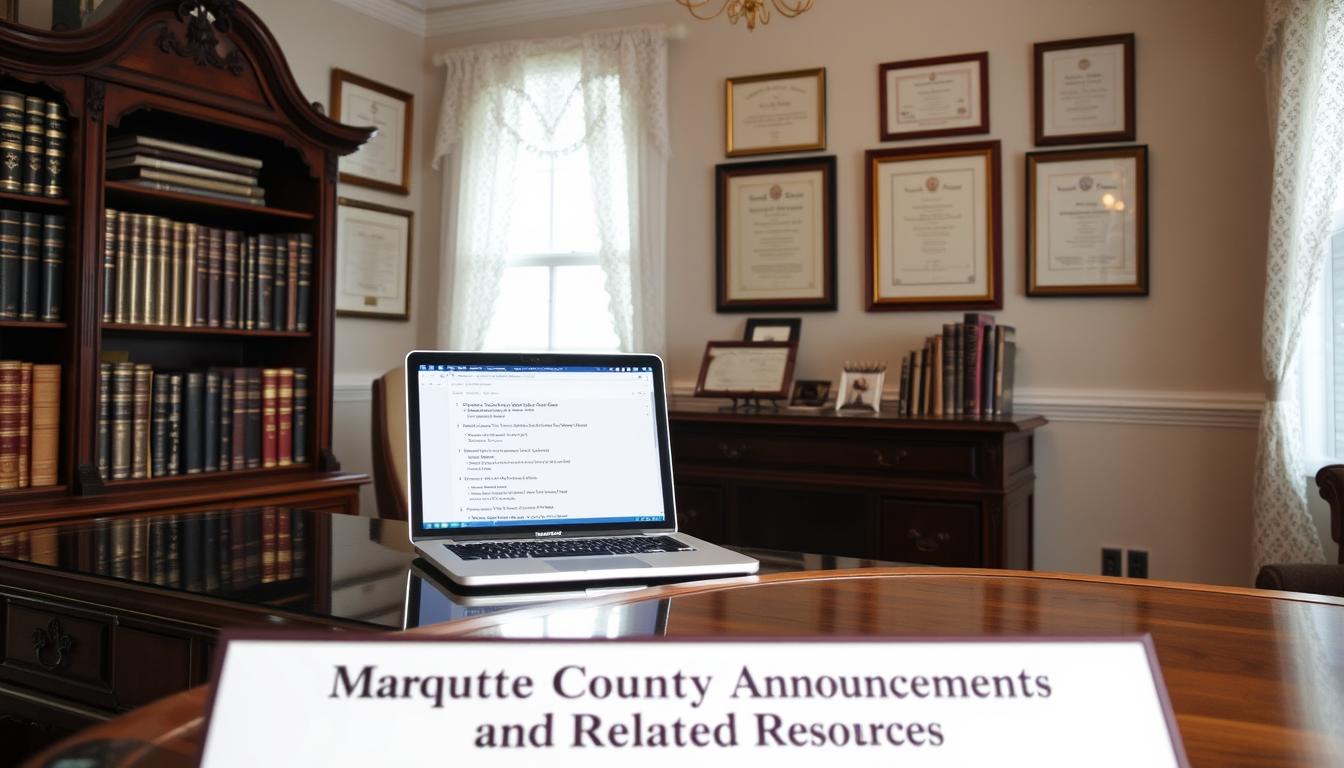 marquette county funeral announcements resources