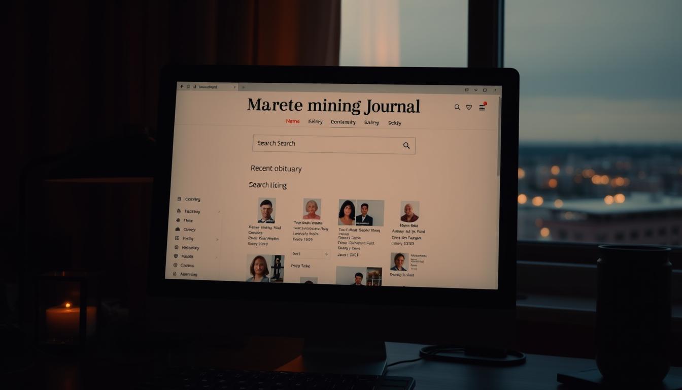 online obituary search marquette