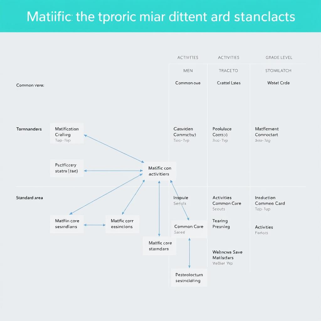Matific curriculum alignment showing standards mapping