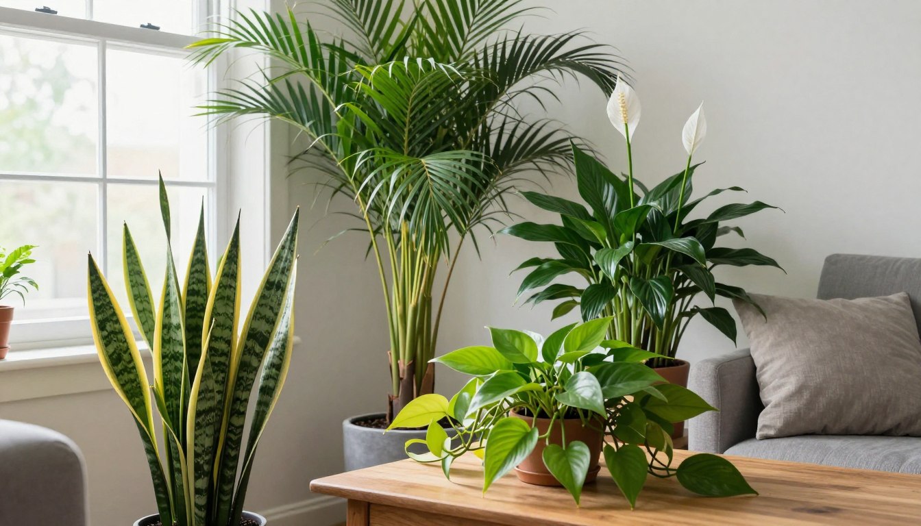 plantas que purificam o ar em casa