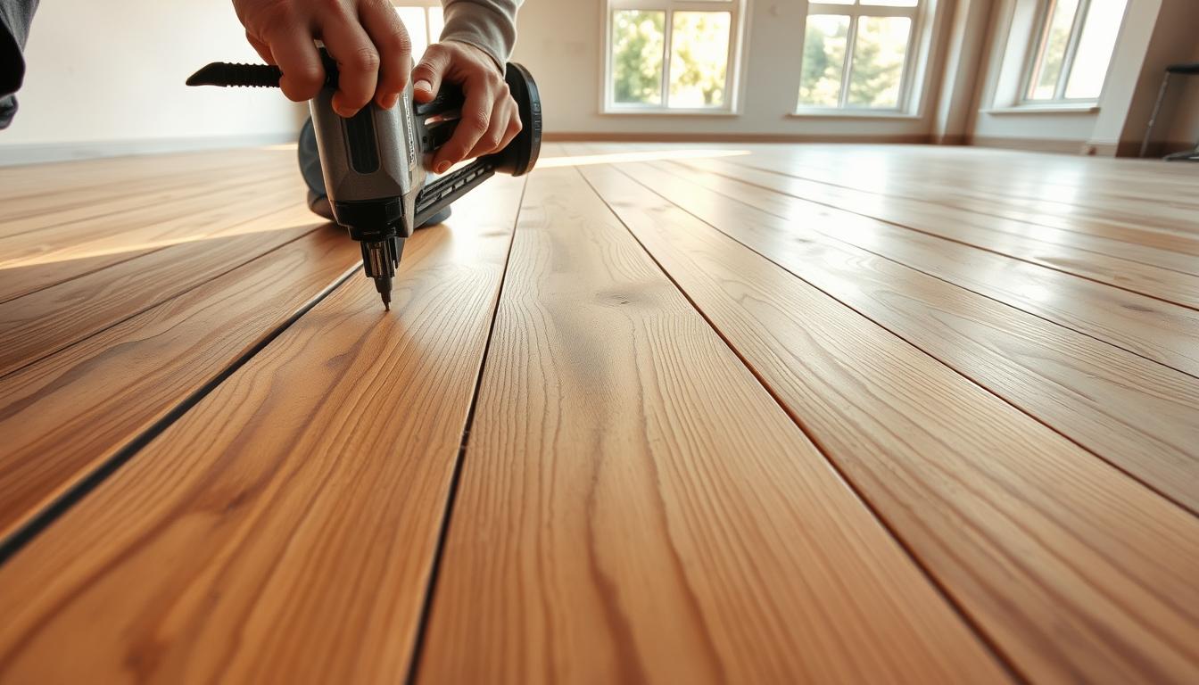 nail-down installation method for engineered flooring