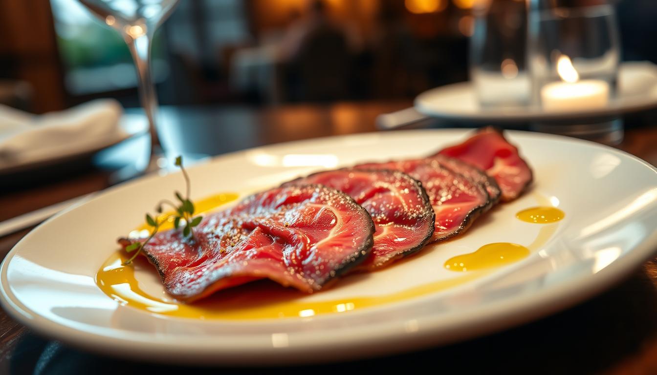 wagyu beef carpaccio