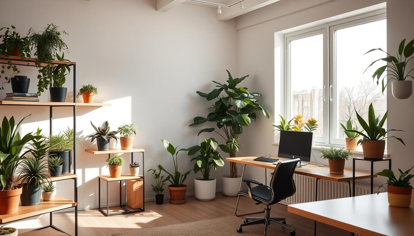 office plant decor