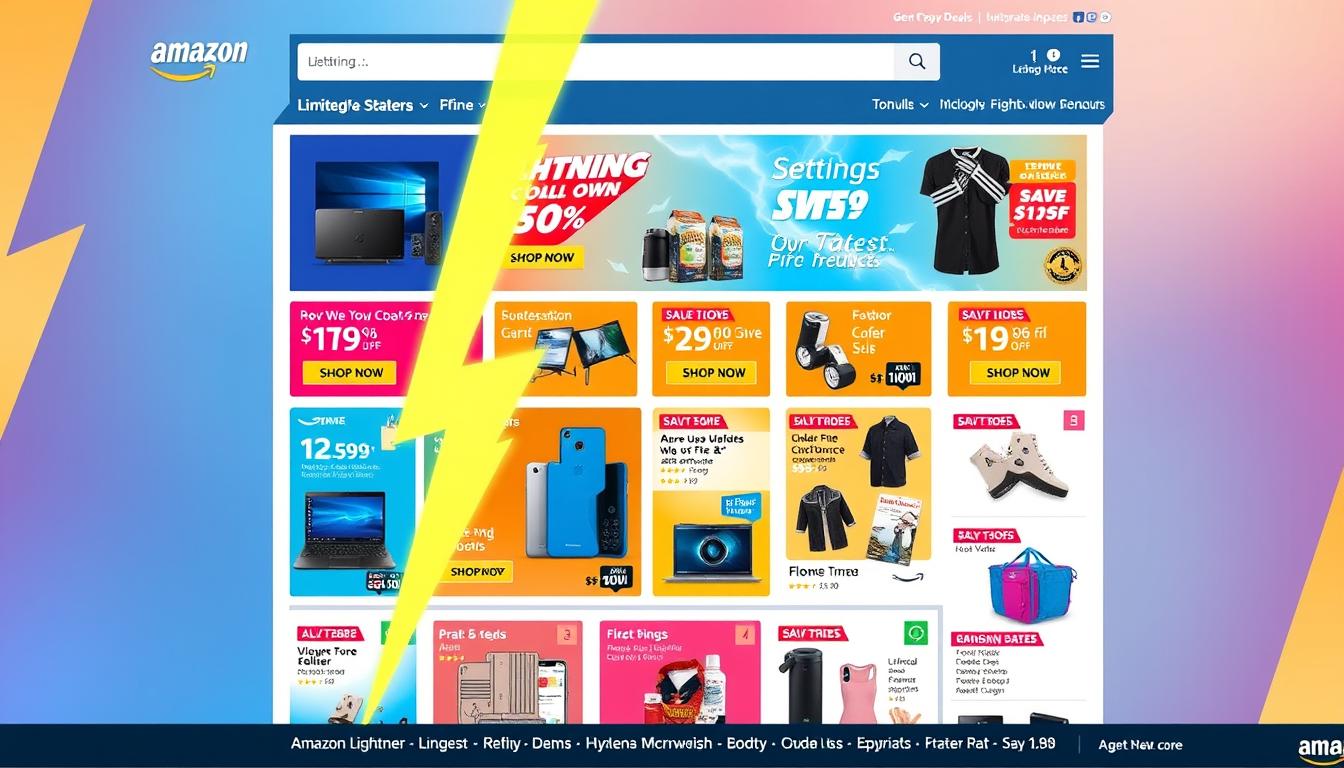 Amazon Lightning Deals page