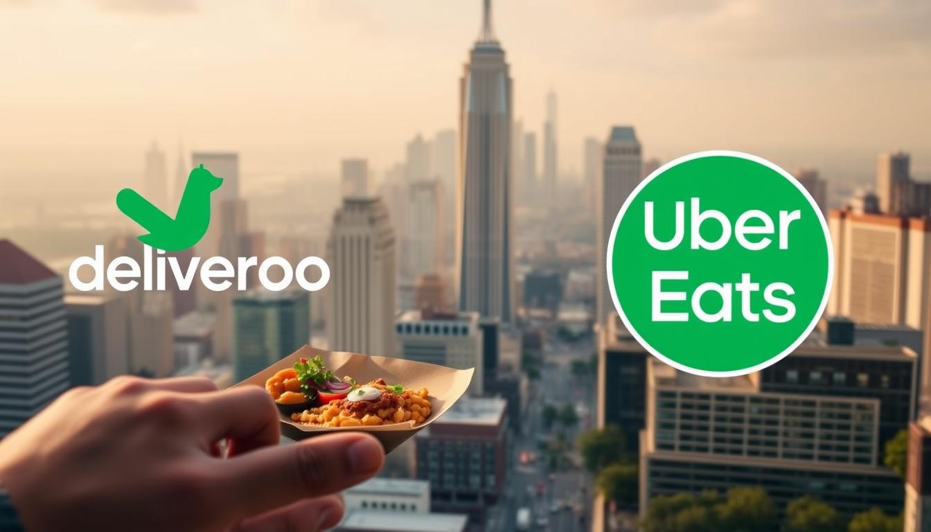 deliveroo ou uber eats