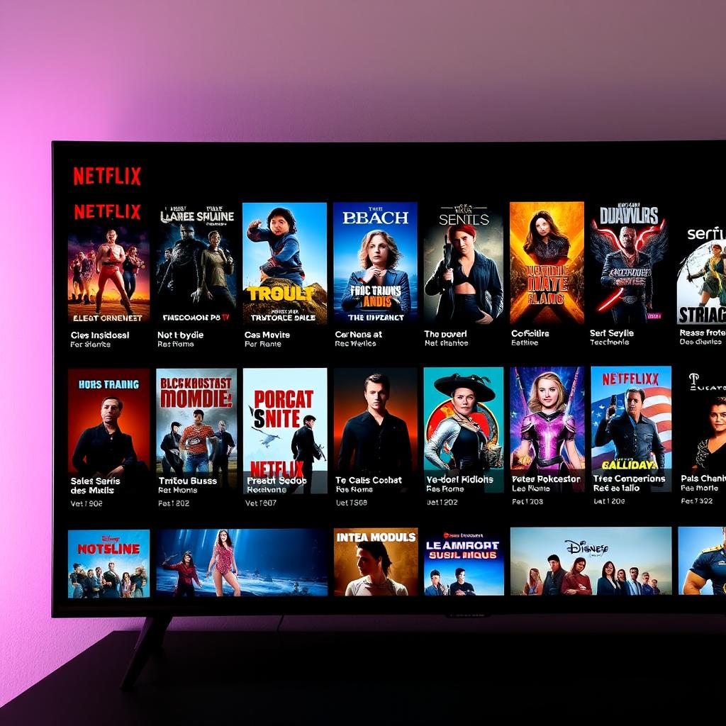 Bibliothèque VOD d'un service meilleur IPTV avec films et séries récents